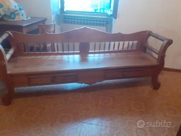 cassapanca in legno