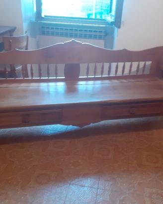 cassapanca in legno