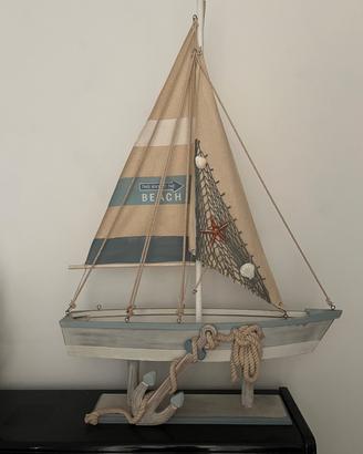 Splendida Barca a Vela Portaconfetti – Decorazione