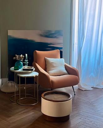 Coppia di poltrone design anni 50/60