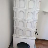 stufa a olle in maiolica