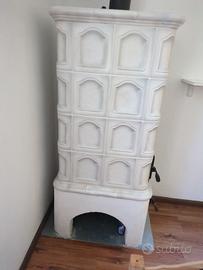 stufa a olle in maiolica