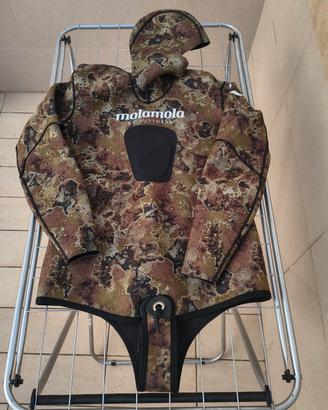 Muta subacquea 3 mm XL camu
