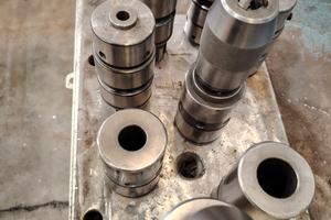 inserti e mandrini pet trappano a colonna grande, 