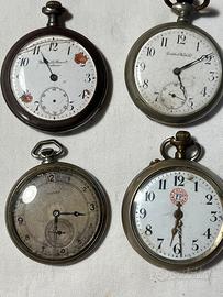 Lotto 4 Orologi da Tasca Antichi