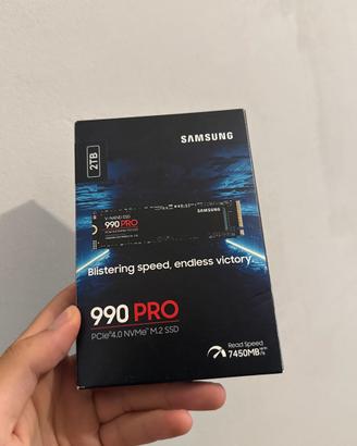 Ssd 2Tb samsung nuova originale