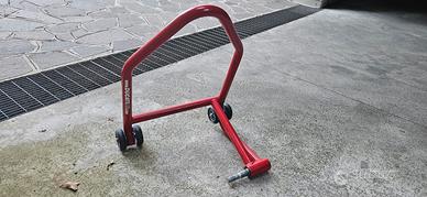 Cavalletto Posteriore Monobraccio Rosso per Ducati