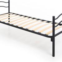 letto singolo in ferro battuto 