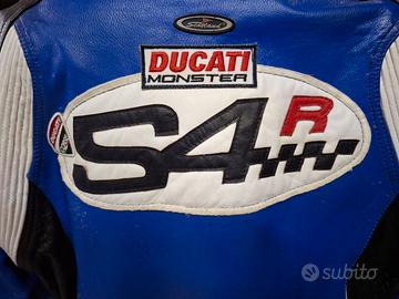 Ducati monster S4R giacca in pelle personalizzatA