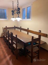 Tavolo in legno 300x80