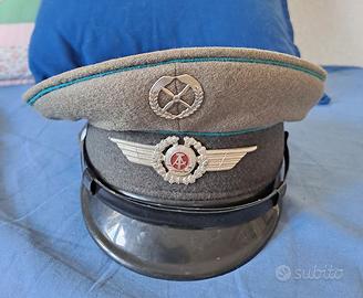 Berretto Militare DDR Originale Germania Est Tg.54