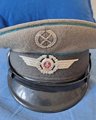 Berretto Militare DDR Originale Germania Est Tg.54