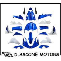 KIT CARENE ABS Yamaha YZF R1 2009 2011 BIANCO BLU