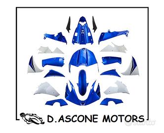 KIT CARENE ABS Yamaha YZF R1 2009 2011 BIANCO BLU