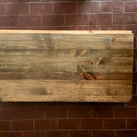 Tavolo a ribalta da parete in legno