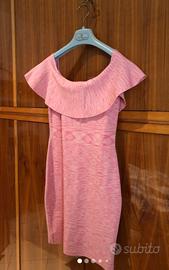 Vestito donna rosa melange Guess