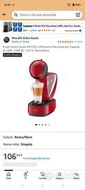 Macchinetta del caffè Nescafe' dolce gusto