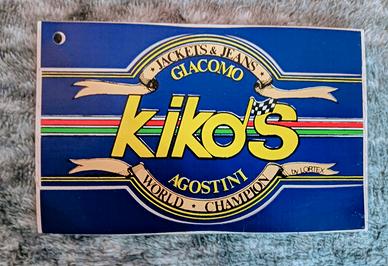 Giacomo Agostini world champion adesivo promo