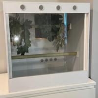 TERRARIO, TECA 60X60X50 CM