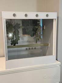 TERRARIO, TECA 60X60X50 CM