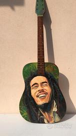 chitarre pitturate a mano