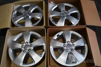 4 cerchi lega a3 q2 q3 golf troc tiguan r17 lt3301