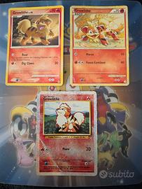 POKEMON GROWLITHE 2002-2007-2010