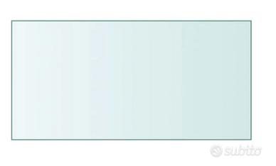 Titolo
Lastra / mensola in vetro trasparente 100×5