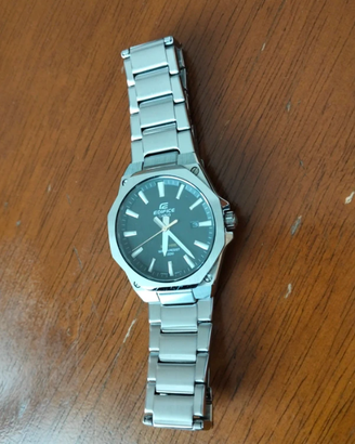 Orologio Edifice acciaio inox quadrante nero