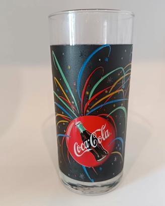 Bicchiere Coca Cola Nero #Vintage