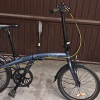 bicicletta pieghevole in lega con cambio ruota 20