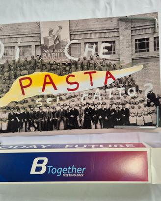 Poster Barilla "Di che pasta sei fatto?"