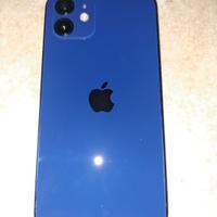 iPhone 12 256GB Blu - Batteria 100% + Cover