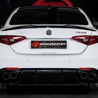 Alfa Giulia 2.0 Q4 Veloce Scarico inox 4 terminali