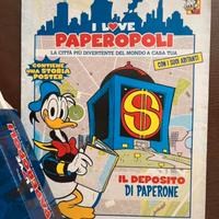 Plastico Walt Disney I love Paperopoli