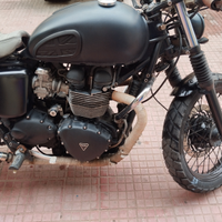 Moto Triumph 865cc caffè Racer Bonneville t100