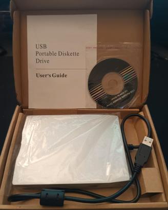 Lettore Floppy USB 1.44MB 3.5 Pollici