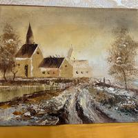 Dipinto olio su tela