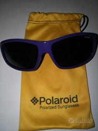 occhiali da sole bambino blu polaroid