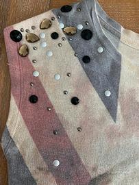 T-shirt stampa bandiera inglese