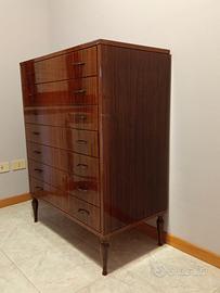 Cassettiera (settimino) e comodino vintage 