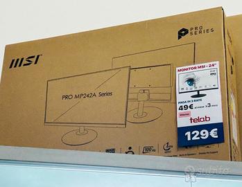 Monitor MSI - 24"