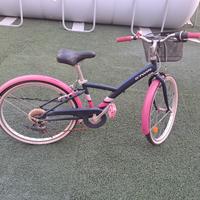 bici rosa e blu bambina/ragazza