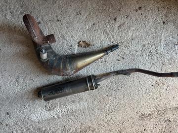 Marmitta completa arrow yamaha dt50