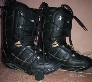 Scarponi snowboard askew equipe taglia numero 45
