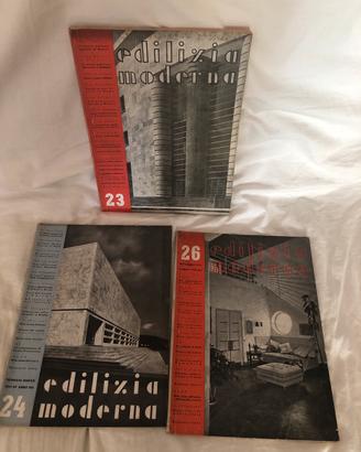 Edilizia Moderna n23/24/26 anni 1936/37/38