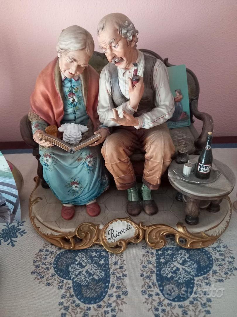 statuetta maternità grandi dimensioni con firma - Collezionismo In