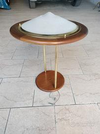 Lampadario/ Plafoniera in legno