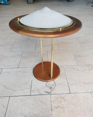 Lampadario/ Plafoniera in legno