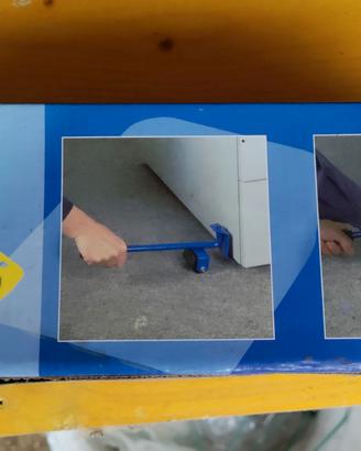 Trasportamobili con 4 supporti con ruote - NUOVO